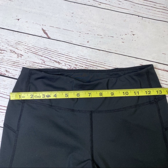 Zella Leggings Capri Mesh Cropped Pants Workout - Picture 12 of 13
